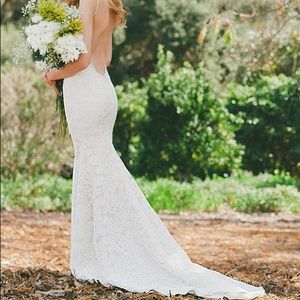 Beautiful Poipu wedding gown by Katie May
